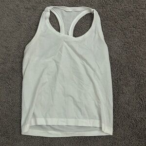 Lululemon swiftly tech relaxed tank white